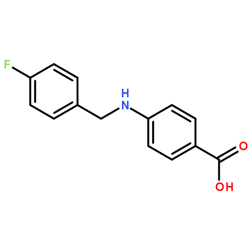 4-((4-Fluorobenzyl)amino)benzoic acid