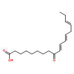 (10E,12E,15E)-9-oxooctadeca-10,12,15-trienoic acid