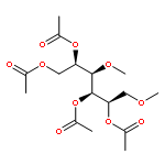 D-Mannitol, 1,4-di-O-methyl-, tetraacetate