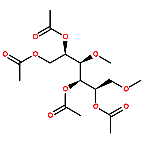 D-Mannitol, 1,4-di-O-methyl-, tetraacetate