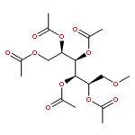 D-MANNITOL, 1-O-METHYL-, PENTAACETATE