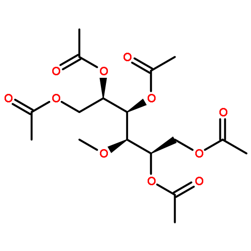 D-MANNITOL, 3-O-METHYL-, PENTAACETATE