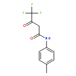 Butanamide, 4,4,4-trifluoro-N-(4-methylphenyl)-3-oxo-