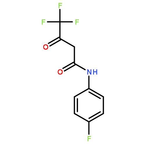 Butanamide, 4,4,4-trifluoro-N-(4-fluorophenyl)-3-oxo-