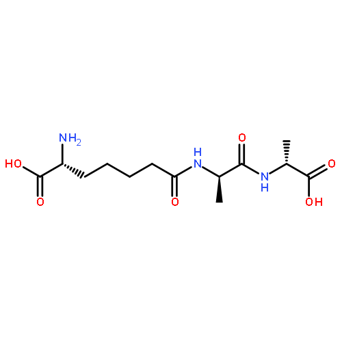 D-Alanine, N-[(6R)-6-amino-6-carboxy-1-oxohexyl]-D-alanyl-