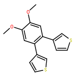 THIOPHENE, 3,3'-(4,5-DIMETHOXY-1,2-PHENYLENE)BIS-