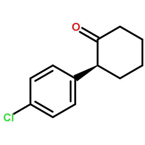 Cyclohexanone, 2-(4-chlorophenyl)-, (2S)-