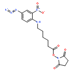 Hexanoic acid,6-[(4-azido-2-nitrophenyl)amino]-, 2,5-dioxo-1-pyrrolidinyl ester