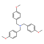 Benzenemethanamine, 4-methoxy-N,N-bis[(4-methoxyphenyl)methyl]-