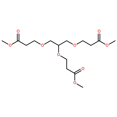 Propanoic acid, 3,3',3''-[1,2,3-propanetriyltris(oxy)]tris-, trimethyl ester