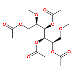 D-MANNITOL, 1,5-DI-O-METHYL-, TETRAACETATE