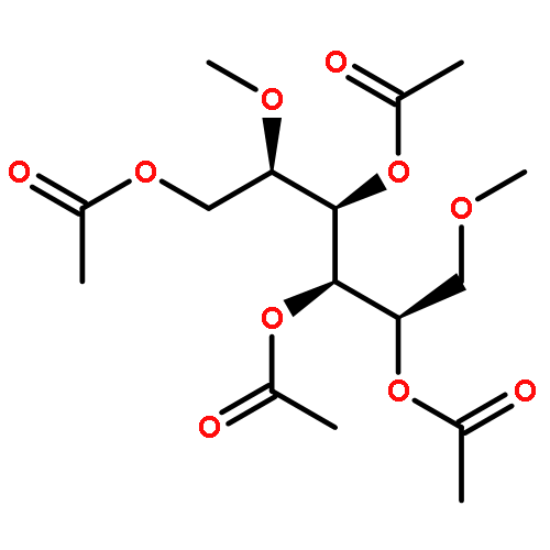 D-MANNITOL, 1,5-DI-O-METHYL-, TETRAACETATE