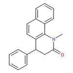 Benzo[h]quinolin-2(1H)-one, 3,4-dihydro-1-methyl-4-phenyl-