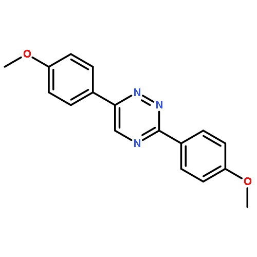 1,2,4-Triazine, 3,6-bis(4-methoxyphenyl)-