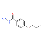 Benzoic acid,4-propoxy-, hydrazide