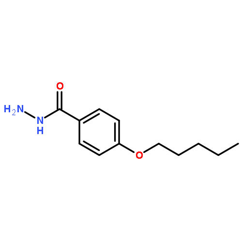 Benzoic acid, 4-(pentyloxy)-, hydrazide