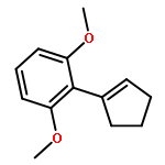 2-(cyclopenten-1-yl)-1,3-dimethoxybenzene