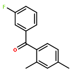 METHANONE, (2,4-DIMETHYLPHENYL)(3-FLUOROPHENYL)-