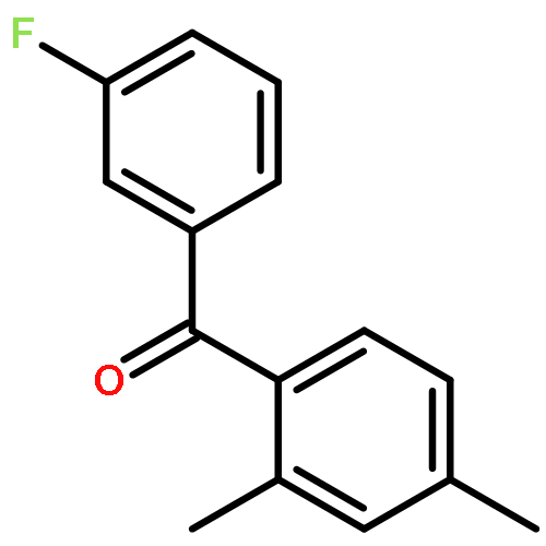 METHANONE, (2,4-DIMETHYLPHENYL)(3-FLUOROPHENYL)-