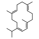 1,3,7,11-Cyclotetradecatetraene,1,7,11-trimethyl-4-(1-methylethyl)-, (1E,3E,7E,11E)-