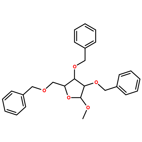 (2R,3R,4R)-3,4-Bis(benzyloxy)-2-((benzyloxy)methyl)-5-methoxytetrahydrofuran