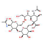 b-D-Glucopyranose, O-(N-acetyl-a-neuraminosyl)-(2®6)-O-b-D-galactopyranosyl-(1®4)-2-(acetylamino)-2-deoxy-