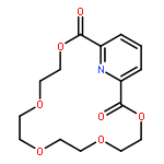 3,6,9,12,15-pentaoxa-21-azabicyclo[15.3.1]henicosa-1(21),17,19-triene-2,16-dione