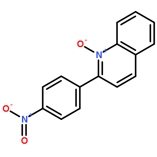 Quinoline, 2-(4-nitrophenyl)-, 1-oxide