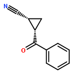 Cyclopropanecarbonitrile, 2-benzoyl-, (1R,2S)-rel-