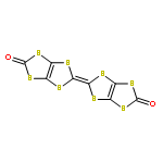 [1,3]Dithiolo[4,5-d]-1,3-dithiol-2-one,5-(5-oxo[1,3]dithiolo[4,5-d]-1,3-dithiol-2-ylidene)-