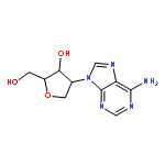 D-Arabinitol,2-(6-amino-9H-purin-9-yl)-1,4-anhydro-2-deoxy-