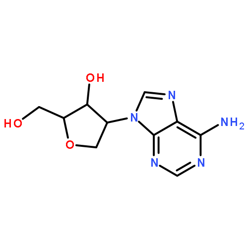 D-Arabinitol,2-(6-amino-9H-purin-9-yl)-1,4-anhydro-2-deoxy-