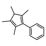 Benzene, (2,3,4,5-tetramethyl-1,4-cyclopentadien-1-yl)-