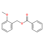 Benzenemethanol,2-methoxy-, 1-benzoate