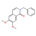 1(2H)-ISOQUINOLINONE, 6,7-DIMETHOXY-2-(PHENYLMETHYL)-