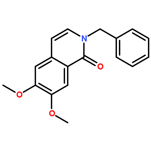 1(2H)-ISOQUINOLINONE, 6,7-DIMETHOXY-2-(PHENYLMETHYL)-