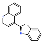 2-quinolin-4-yl-1,3-benzothiazole