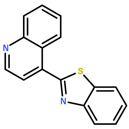 2-quinolin-4-yl-1,3-benzothiazole