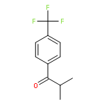 1-Propanone, 2-methyl-1-[4-(trifluoromethyl)phenyl]-