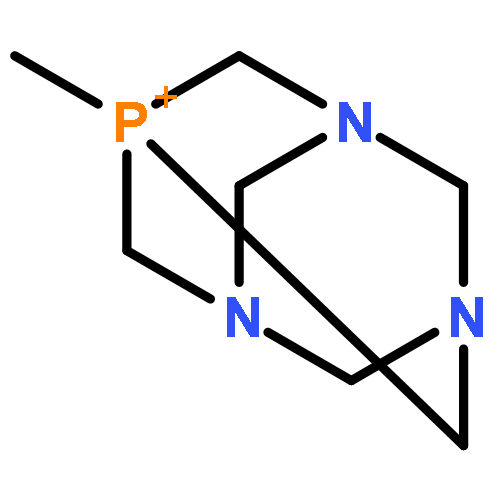 7-methyl-1,3,5-triaza-7-phosphoniatricyclo[3.3.1.1~3,7~]decane