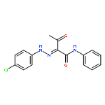 Butanamide, 2-[(4-chlorophenyl)hydrazono]-3-oxo-N-phenyl-