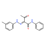 Butanamide, 2-[(3-methylphenyl)hydrazono]-3-oxo-N-phenyl-