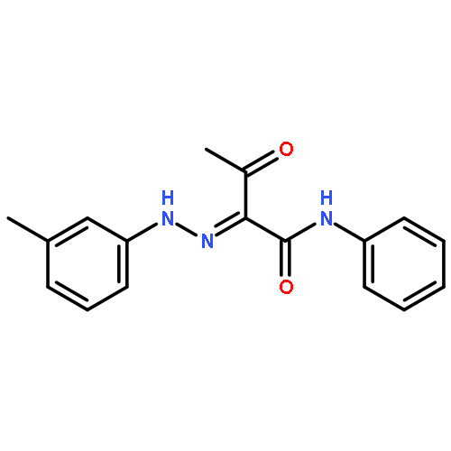 Butanamide, 2-[(3-methylphenyl)hydrazono]-3-oxo-N-phenyl-