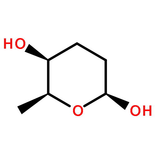 2H-Pyran-2,5-diol, tetrahydro-6-methyl-, (2S,5S,6S)-