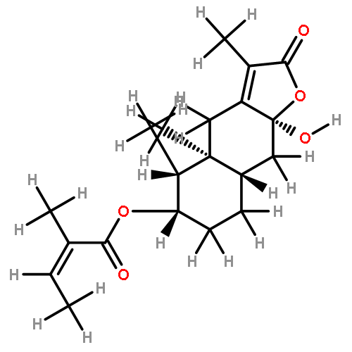 3beta-Angeloyloxy-8beta-hydroxy-eremophilenolide