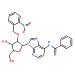 Adenosine, N-benzoyl-2'-O-[(2-nitrophenyl)methyl]-