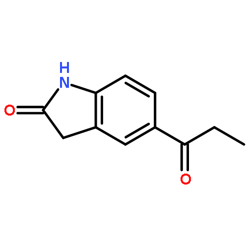 1,3-dihydro-5-(1-oxopropyl)-2H-Indol-2-one