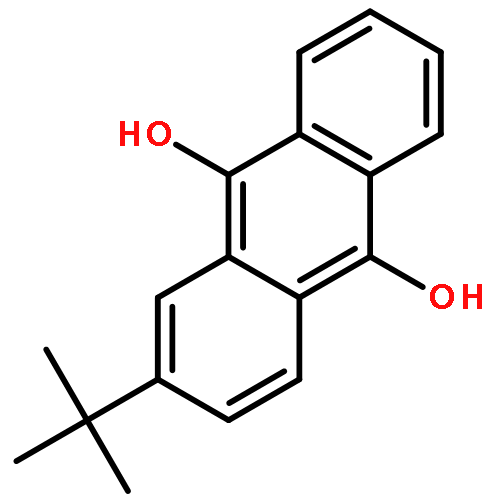 9,10-Anthracenediol, 2-(1,1-dimethylethyl)-