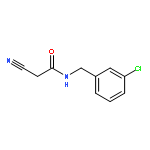 Acetamide, N-[(3-chlorophenyl)methyl]-2-cyano-