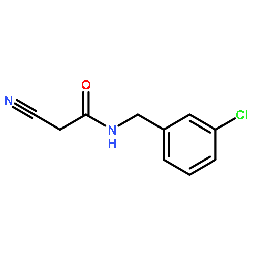 Acetamide, N-[(3-chlorophenyl)methyl]-2-cyano-